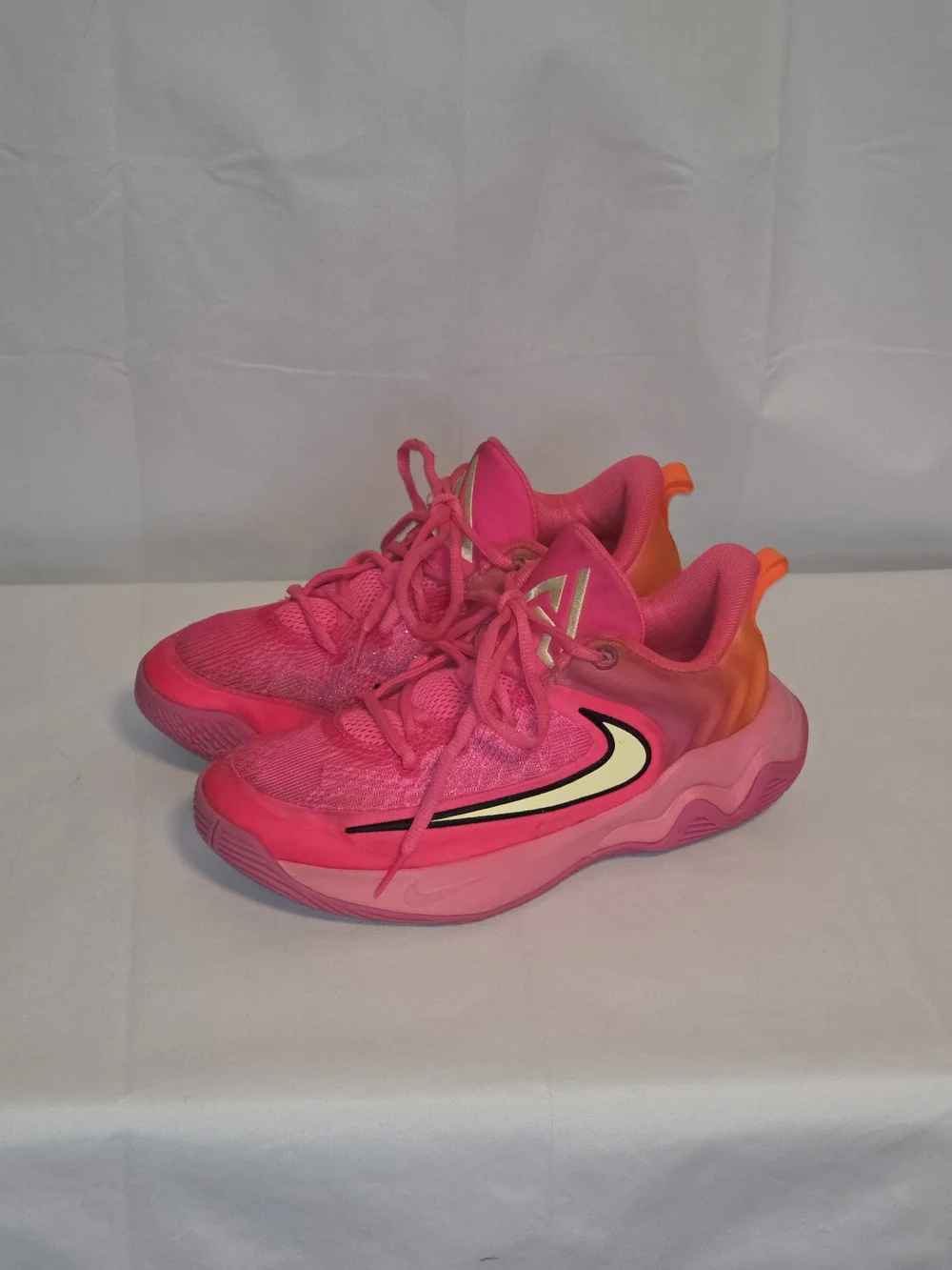 Nike Gianni's Immortality 4 Kids 5 Pink Basketball Shoes